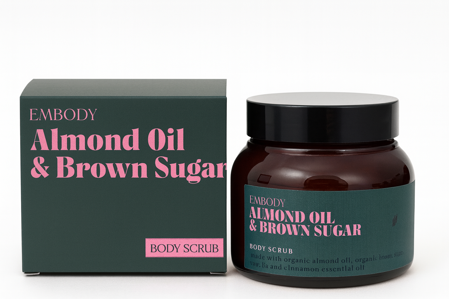 Almond Oil & Brown Sugar - Body Scrub
